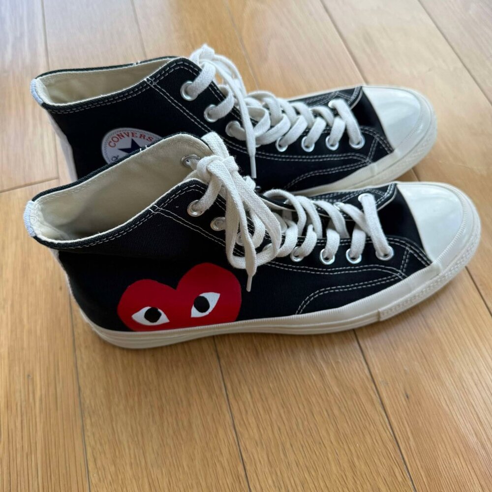 Converse X Play Comme Des Garçons High Top Shoe